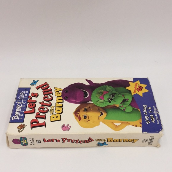 Barney & Friends Let’s Pretend with Barney VHS - Picture 3 of 8